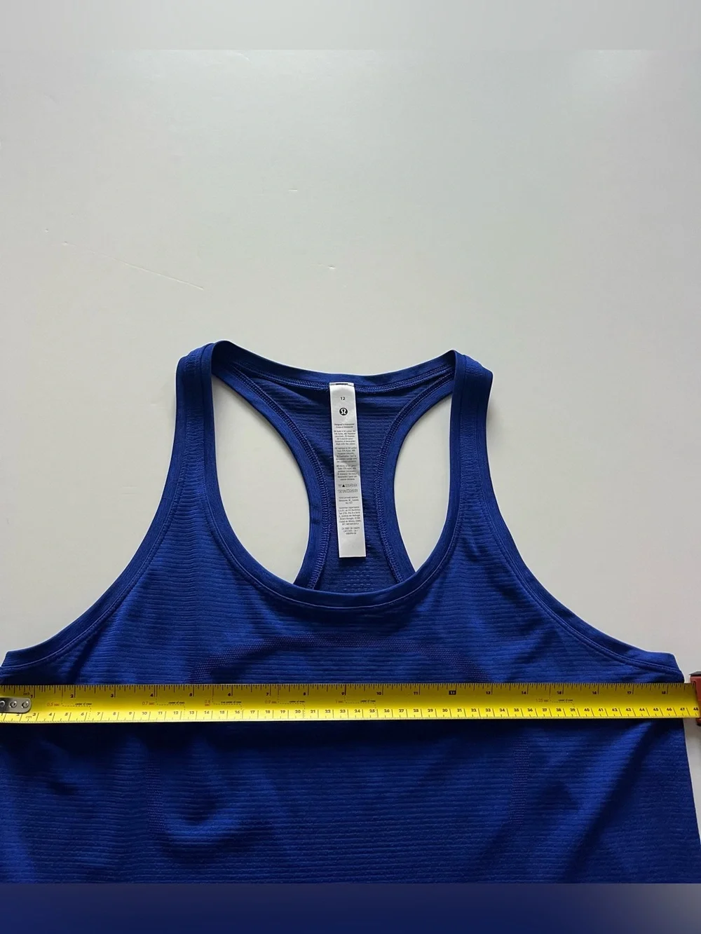 lululemon athletica Swiftly Racerback Tank Top 2.0 Beach Ball Blue-Size 12
